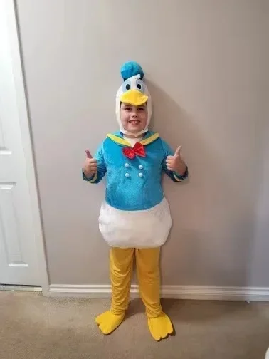 Косплей Дональд Дак костюм персонажа из мультфильма талисман аниме сценическое