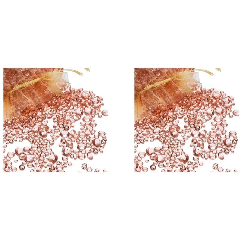 

12000 Pcs Acrylic Diamonds Clear Table Scatter Crystals For Vase Filler Christmas Wedding Birthday Party Table Decor,A