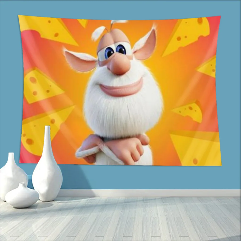 Гобелен с анимационным принтом Fivebo декоративный гобелен подходящий для