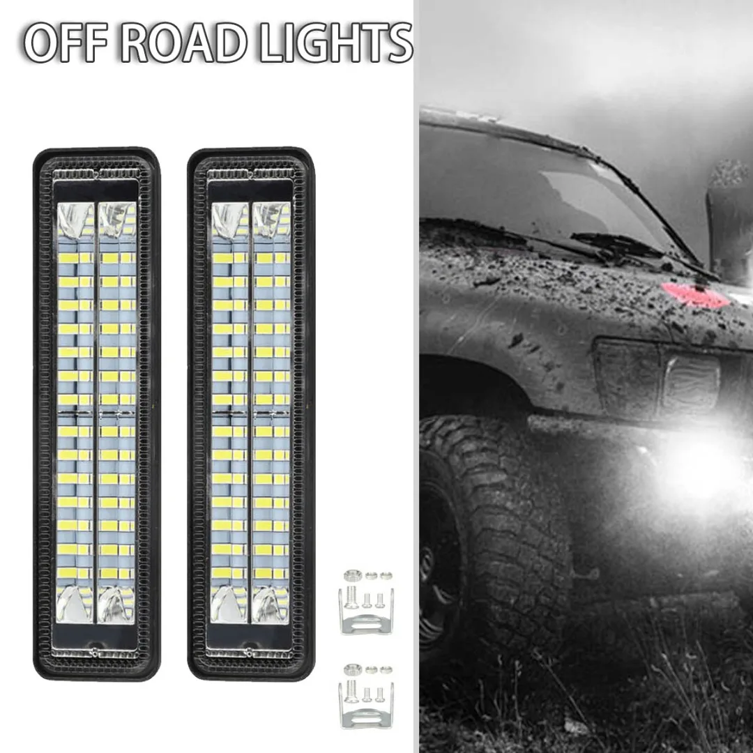 2 шт., Автомобильные противотуманные фары, 28 светодисветильник Дов, 6 дюймов, 84 Вт, 6000 К, 120 лм 2 шт., Автомобильные противотуманные фары, 28 светодисветильник Дов, 6 дюймов, 84 Вт, 6000 К, 120 лм