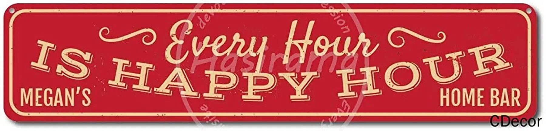 

Is Happy Hour Vintage Tin Sign Art Iron Painting Rusty Poster Decoration Aluminum plaque