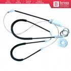 Комплект для ремонта оконного регулятора Bross BWR1008, передняя правая дверь для Boxster 987 2005-2012 Cayman 987 первого поколения 2006-2012