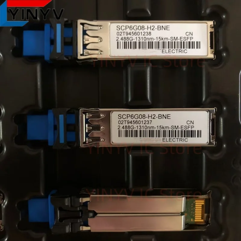 1Pcs SCP6G08-H2-BNE SCP6G08-H2 SCP6G08 Optical Transceiver Enhanced ESFP 1310nm STM16 -5.0～-0.0dBm -21.0dBm LC 15Km 100% New