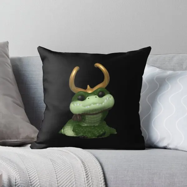 

Alligator Loki Funko Printing Throw Pillow Cover Cushion Bedroom Fashion Throw Hotel Decorative Wedding Pillows not include