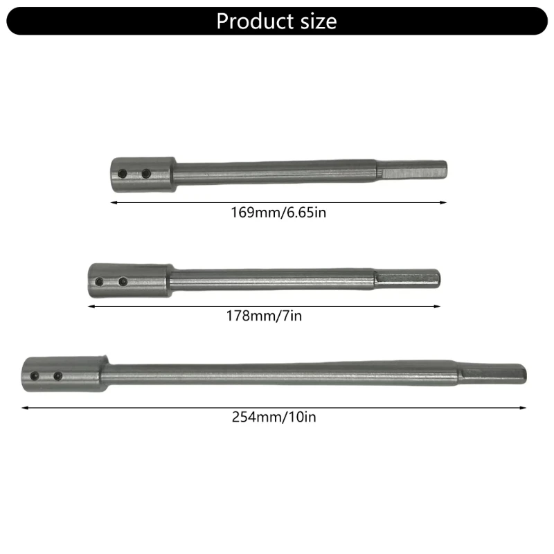 Удлинитель для сверла dwan сверления глубоких отверстий соединительного стержня