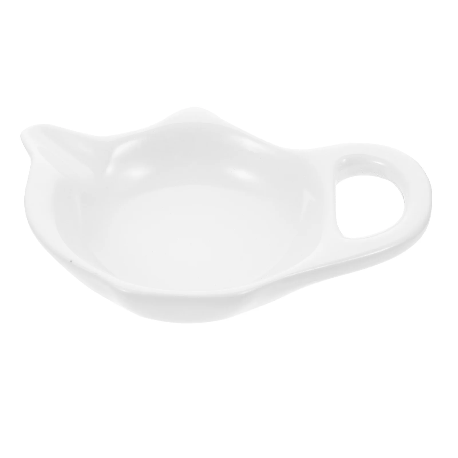 

Tea Dish Bag Holder Ceramic Teabag Plates Bowl Appetizer Saucer Soy Sauce Plate Bowls Vinegar Seasoning Dipping Rest Ketchup