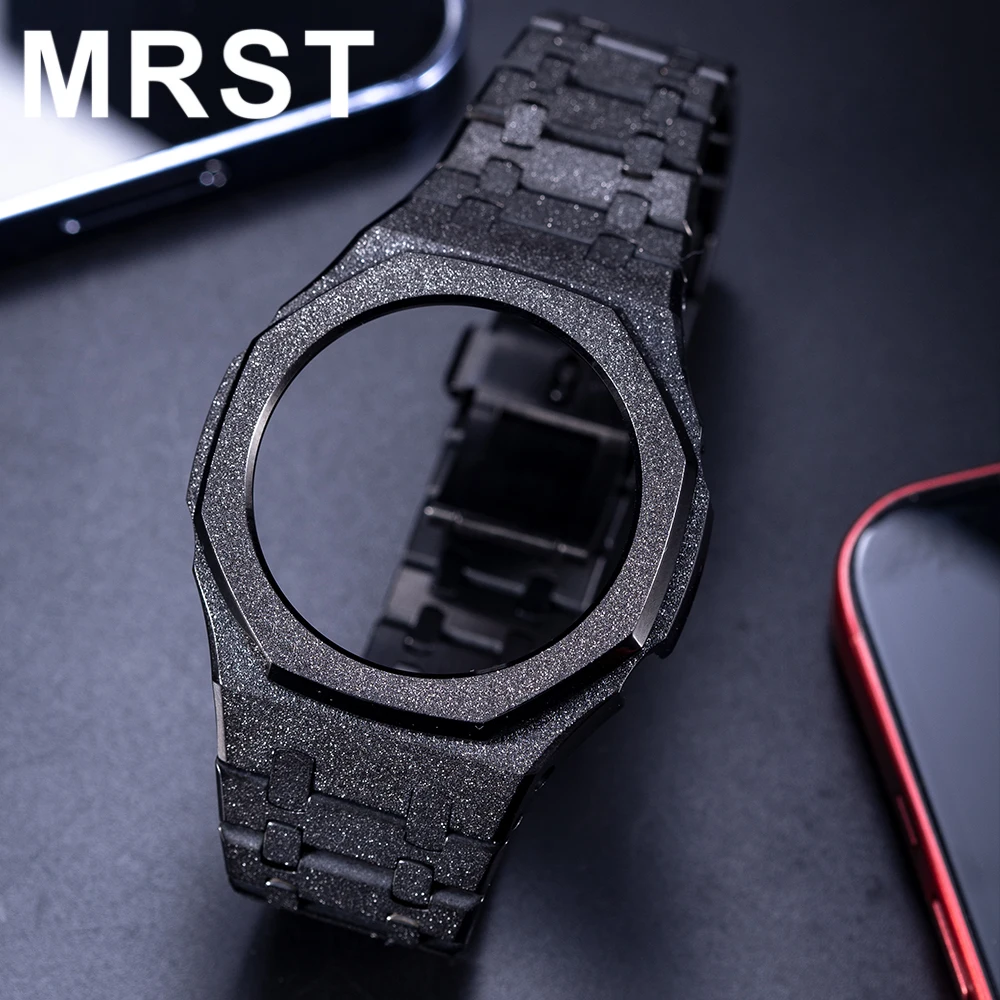 

Новый цвет GA2100 GA2110 матовый металлический ободок ремешки для часов Ремешок из нержавеющей стали с модифицированным комплектом аксессуаров