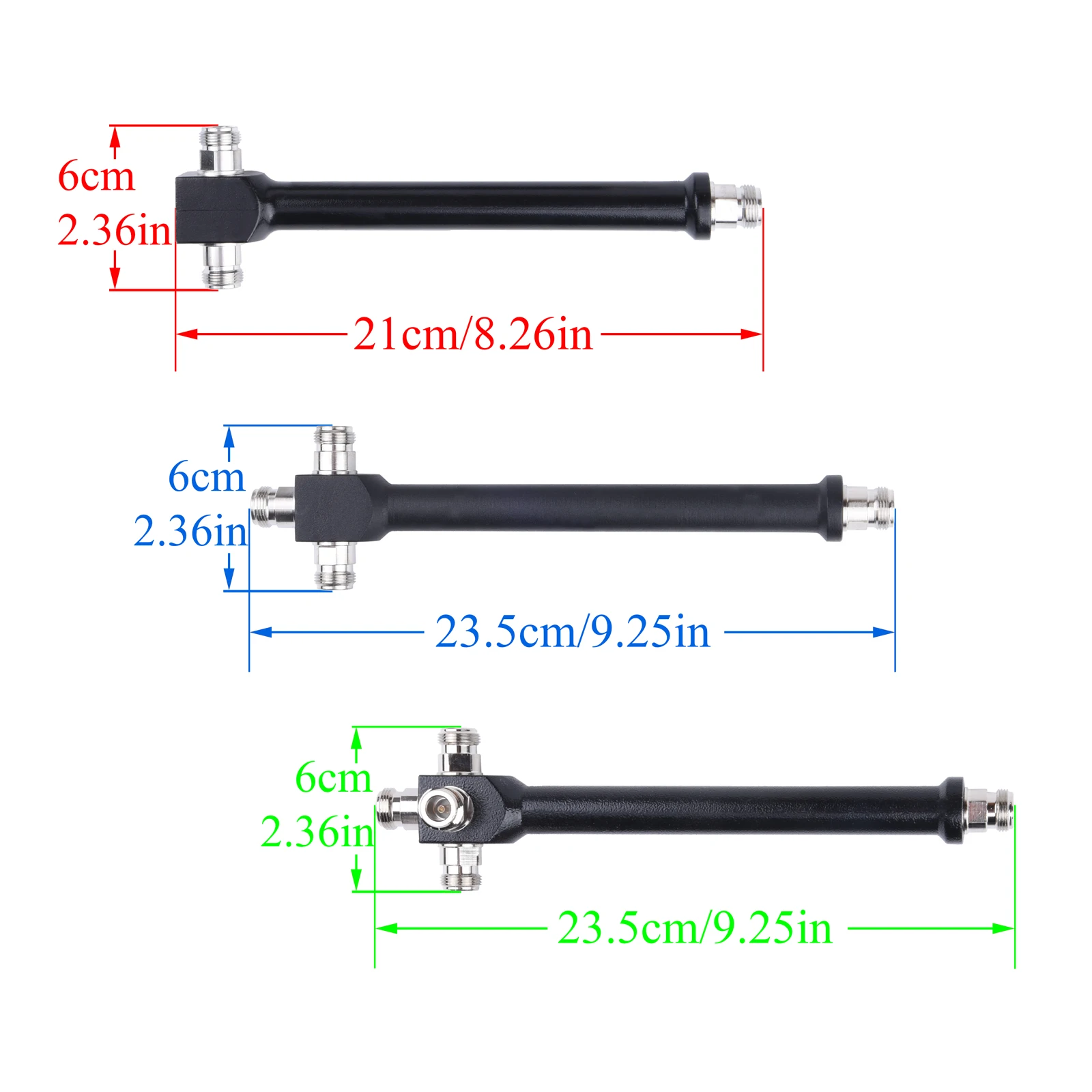 698-2700Mhz 1 to 2/3/4 Ways N Female Power Splitter Cavity Divider For 2G 3G 4G Mobile Signal Booster GSM 4G Repeater Antenna