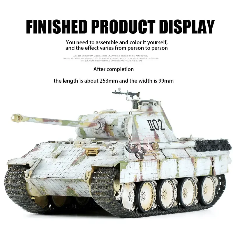 MENG Сборная модель комплект немецкий средний танк Sd.Kfz.171 PANCHER Ausf ранняя 1/35