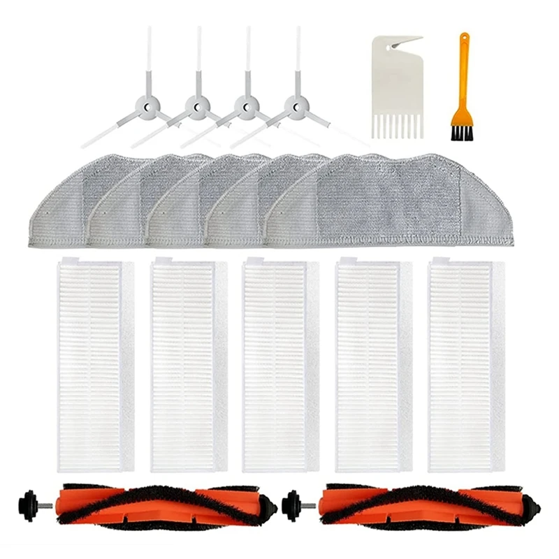 

Vacuum Cleaner Accessories HEPA Filter MOP Rag Main Side Brush For Xiaomi Mijia G1 MJSTG1 Vacuum Cleaner Parts