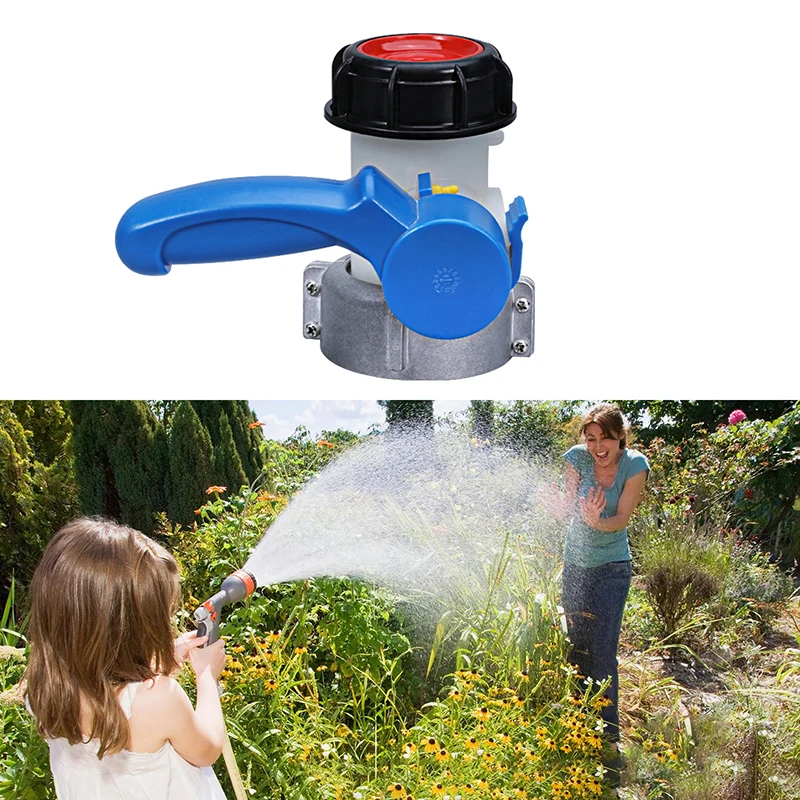 1 шт. утолщенный металлический клапан DN50 1000 л разъем бака IBC адаптер для садового