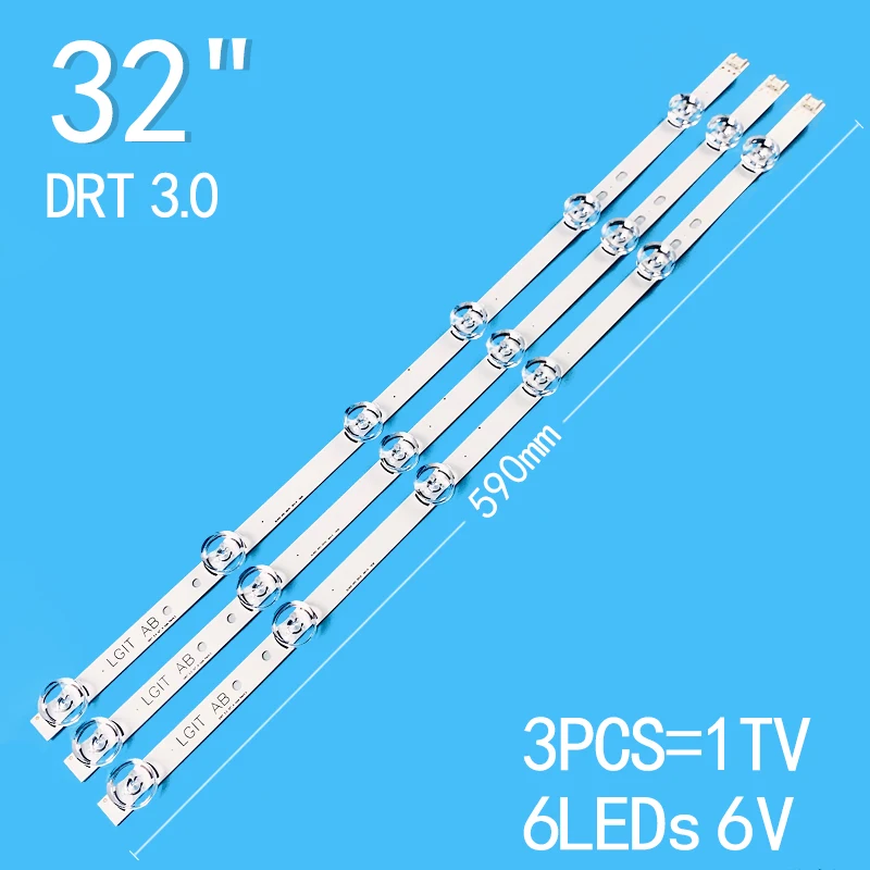 

9PCS New TV Backlight led strip for LG 32LB560b 32LB580b 32LB5600 32LB550b 32LB530b