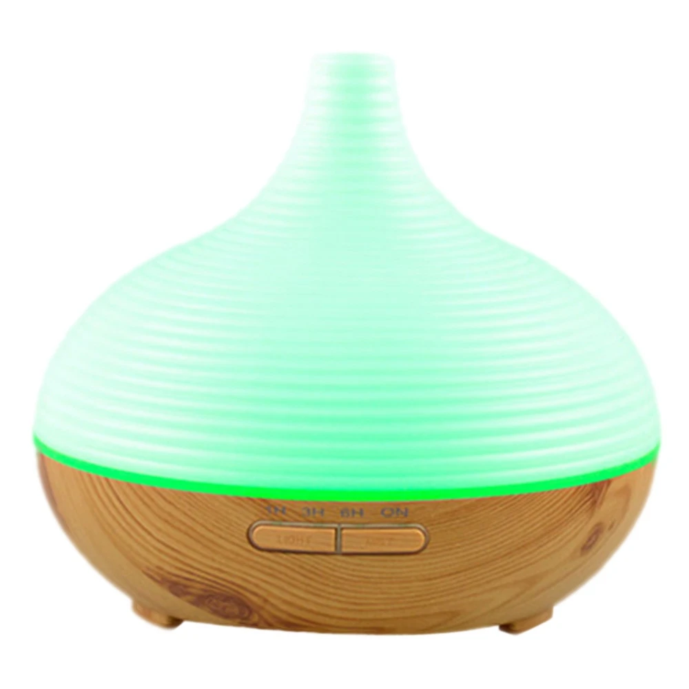 

Ultrasonic Air Humidifier 7 Led Color Spray Mute 300Ml Oil Diffuser with Wifi Control for Bedroom Office US Plug ,C