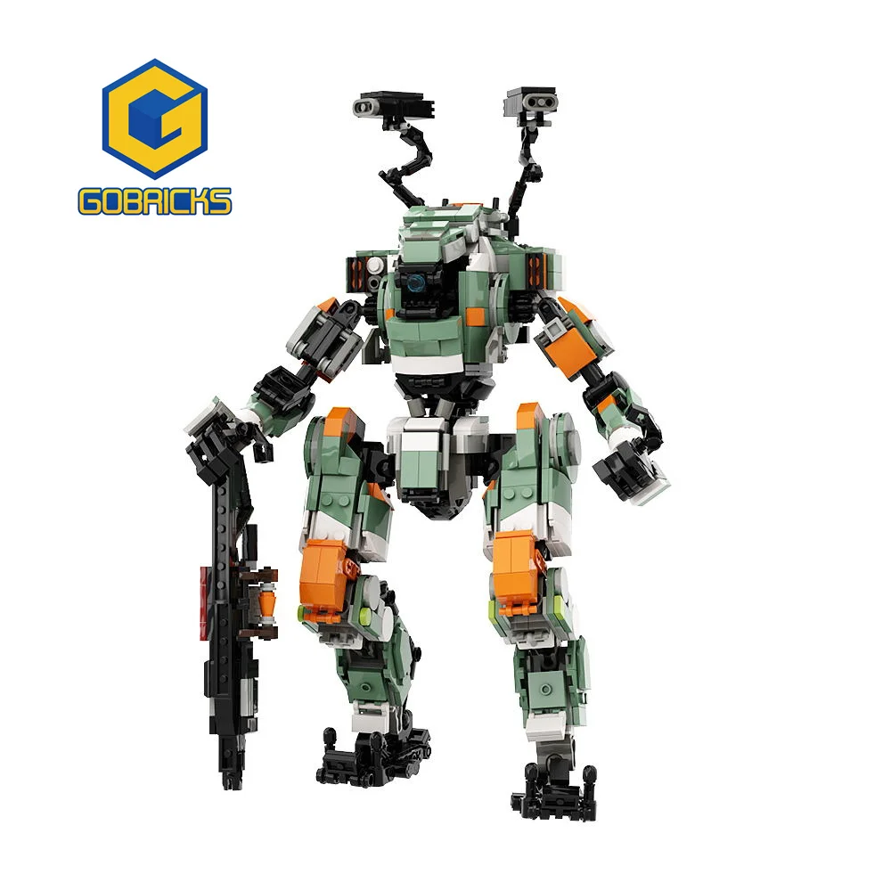 

MOC Vanguard-class Titan From Titanfall 2 Building Blocks Creative Expert Mecha Game BT-7274 Bricks Toys Child Expert Robot