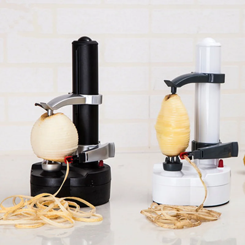 

Электрическая спиральная Овощечистка для яблок, 1 шт., резак, слайсер для фруктов, картофеля, автоматическая машина с аккумулятором и зарядн...