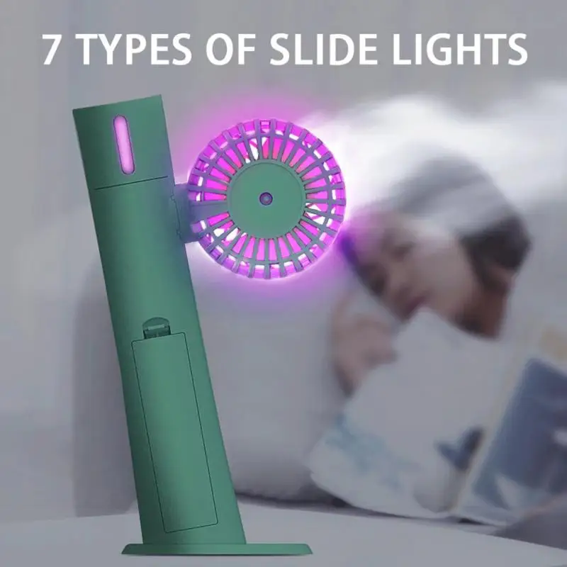 Портативный дымовой вентилятор перезаряжаемый с 2 режимами скорости тихий