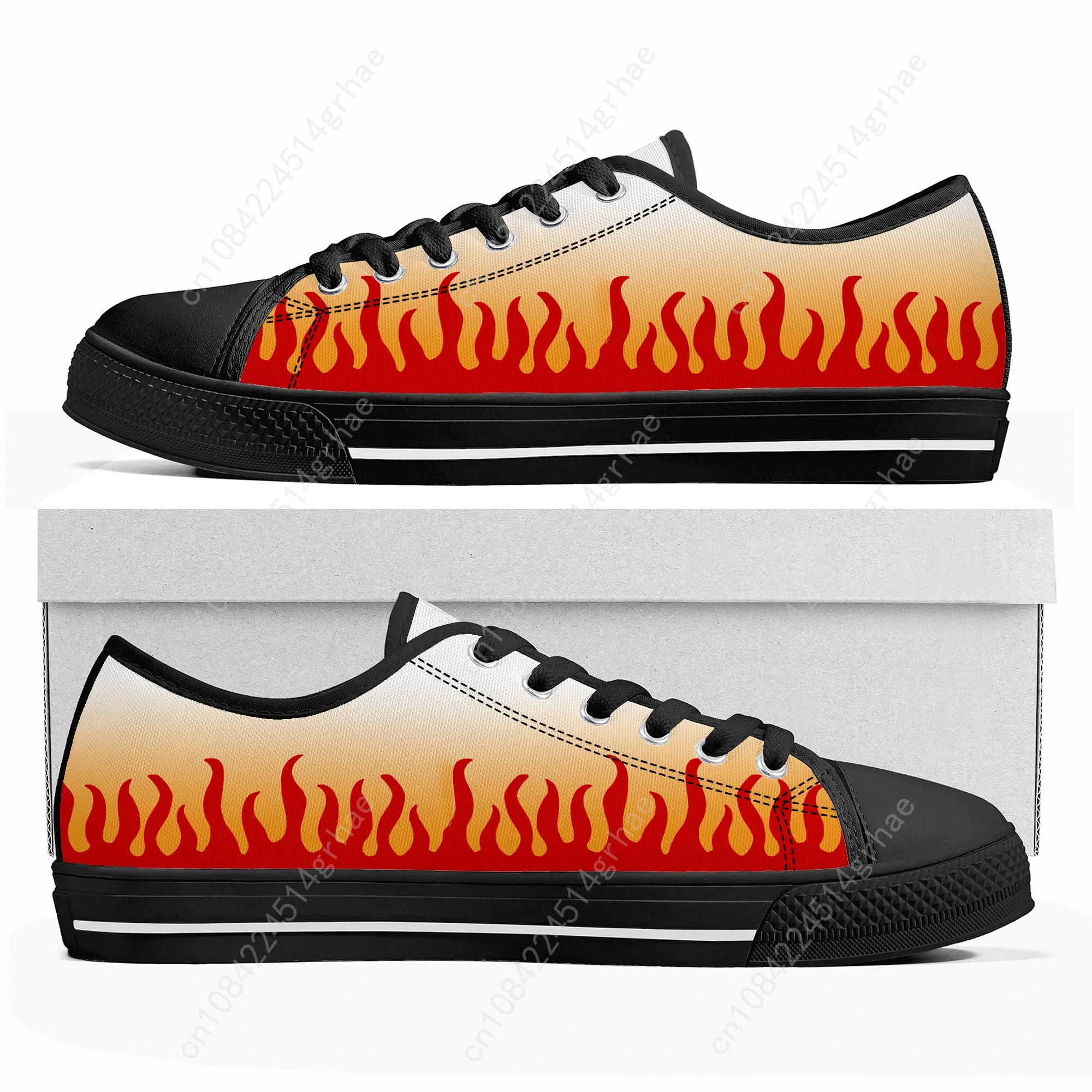 Аниме мультфильм косплей Nezuko Tanjirou Zenitsu Rengoku низкие кроссовки Мужские Женские