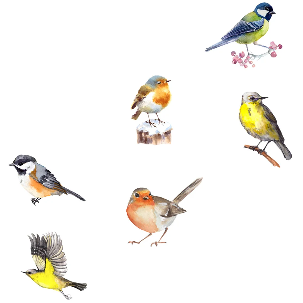 

Glass Window Static Sticker Ornament Bedroom Cling Decal Decor Anti-collision Decorative