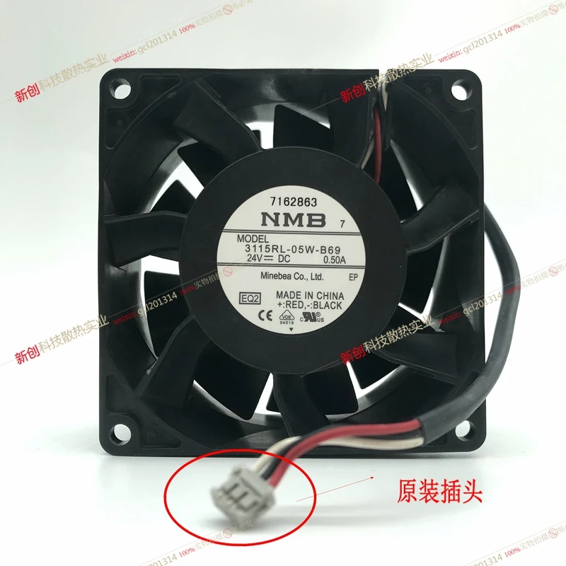 3115RL-05W-B69/B60 8038 24 в 8 см инверторный вентилятор