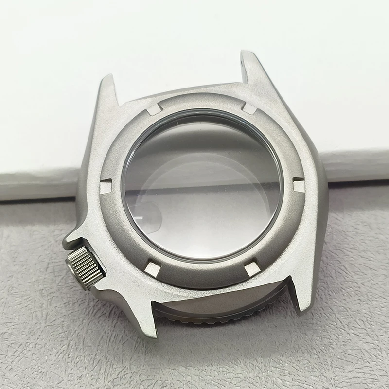 NH35 Watch Case Transparent Back Cover Fits Seiko SKX007 SKX009 SRPD NH35 NH36 4R35 4R36 Movement Men's Watches Part Replaceme