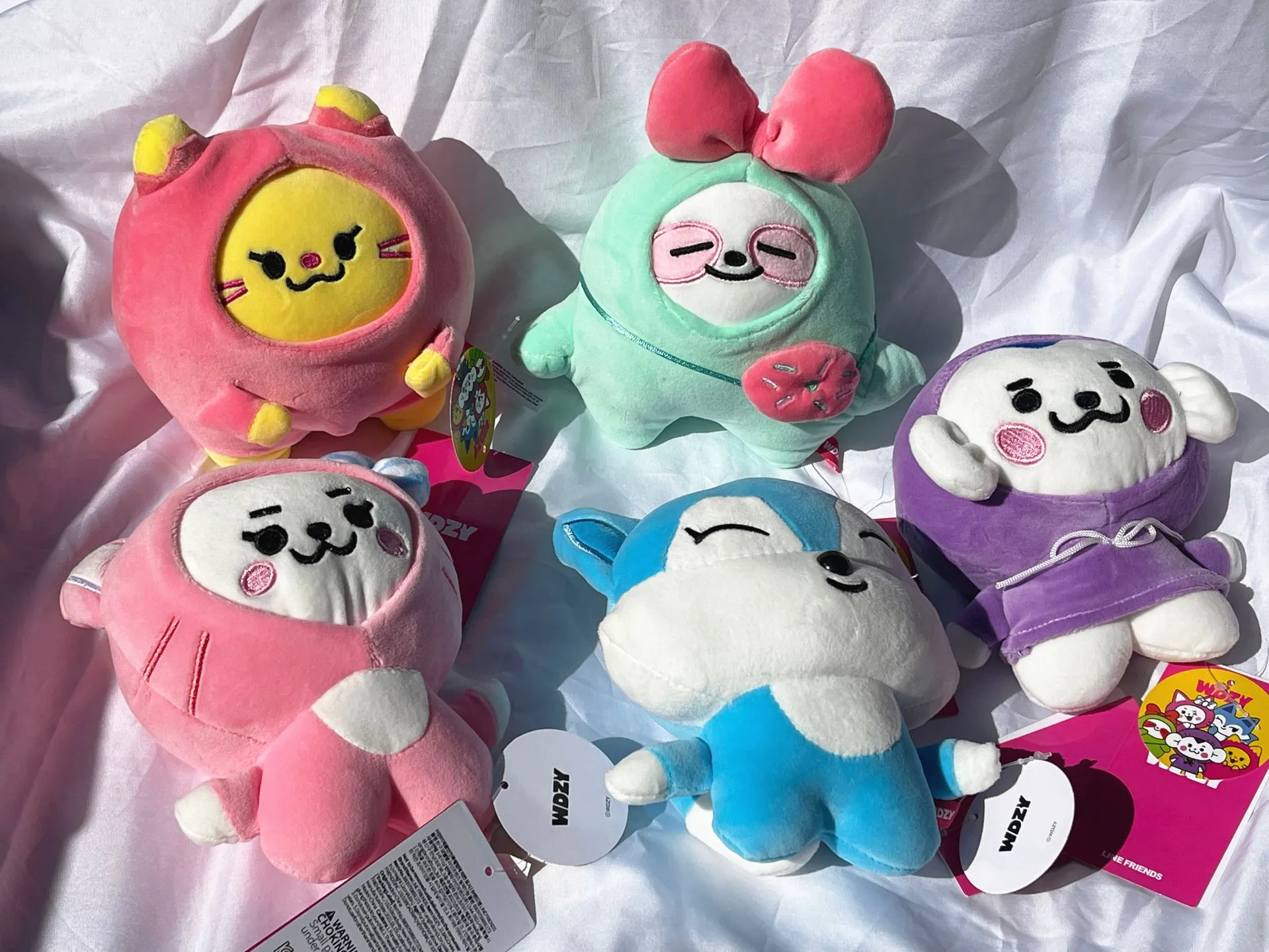 

5Style KPOP Korean girl group ITZY WDZY doll couple Lia Ryujin Yuna Japanese doll super cute Korean Fashion Group Fans Gifts