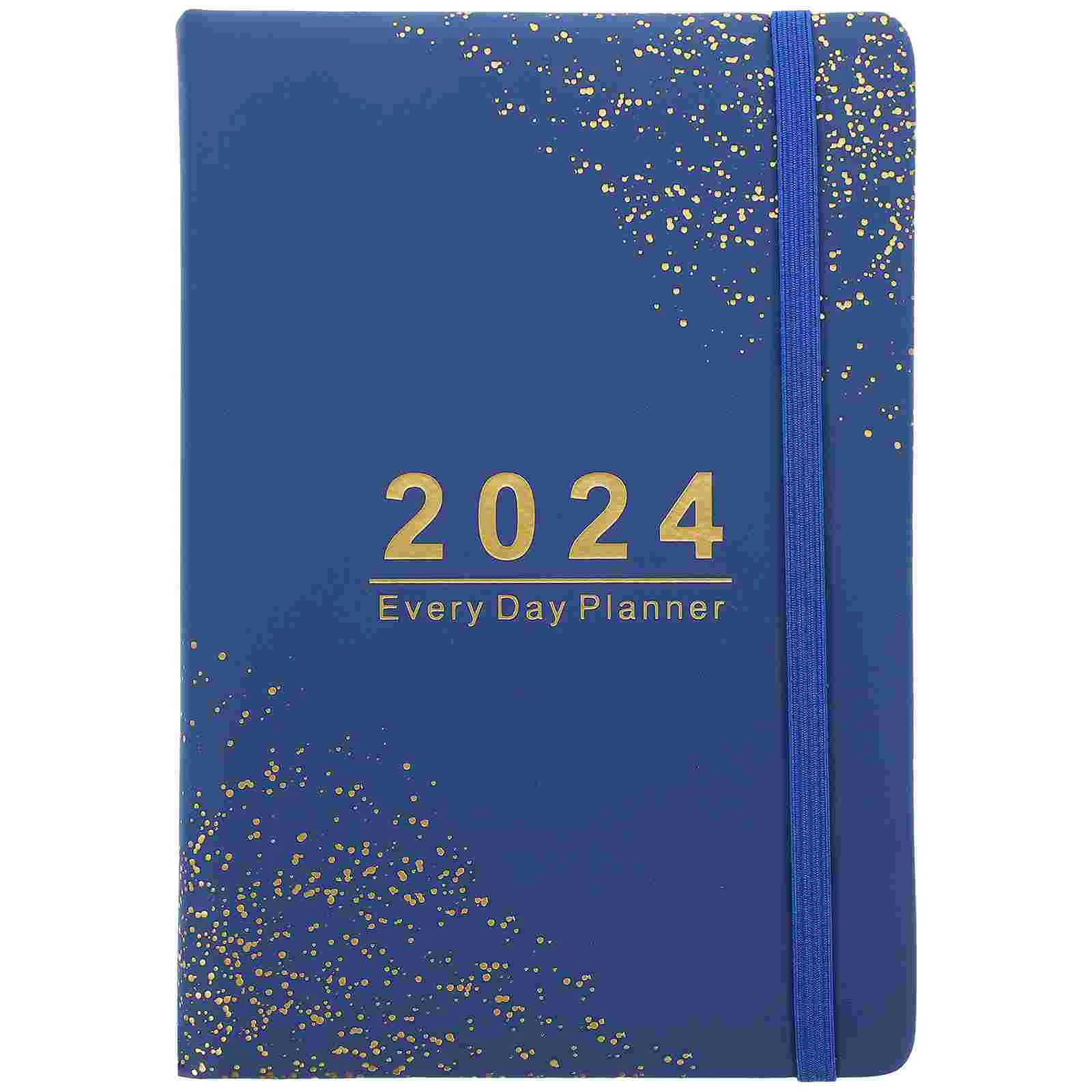 

2024 Agenda Book Planner Portable Office Accessory Convenient Academic Note Pads