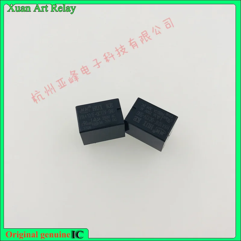 5 шт./лот 100% оригинальное Оригинальное реле: HK4101F-DC12V-SHG Новое реле 5 контактов 3A250VAC