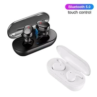 earbuds bluetooth compatible 5 0 earphone sports waterproof headphone wireless fitness headset rechargeable earphone