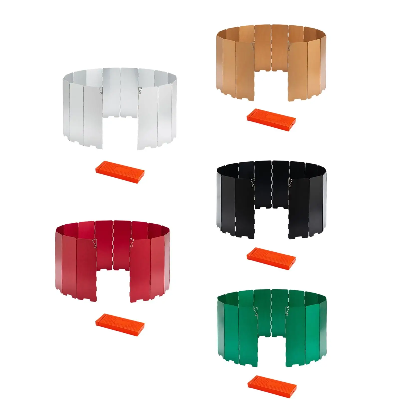 Лобовое стекло Camp Stove складное с сумкой для переноски 16 пластин ветрозащитный