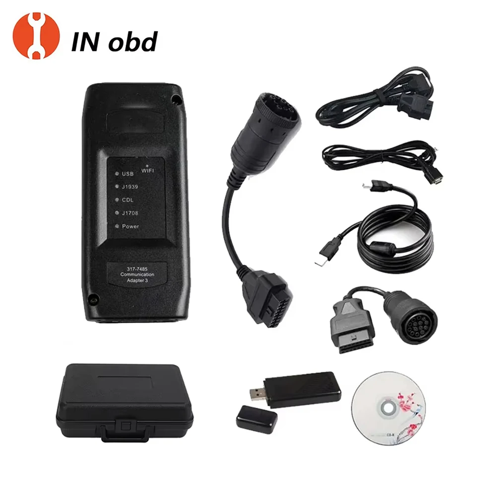 Профессиональный адаптер CAT ET3 с USB WIFI для программной версии CAT3 2019C KEYGEN 2019A