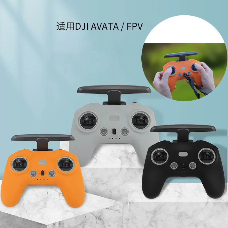 

Silicone Handle Case for DJI Avata / FPV Remote Controller Silicone Protective Cover Sweatproof Dustproof Shell Accessories