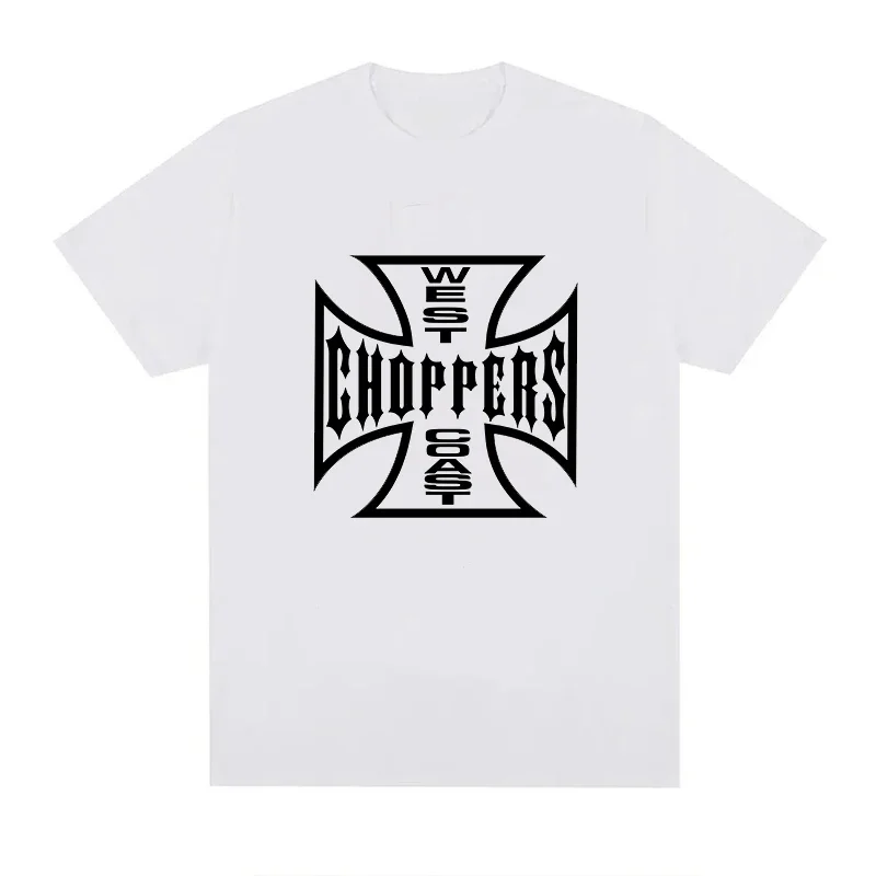 Футболка West Coast Choppers для мужчин и женщин модные дышащие повседневные уличные