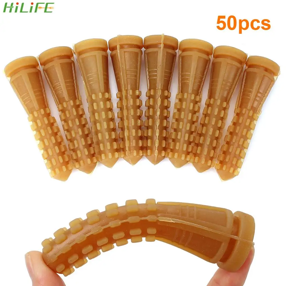 

Duck Plucker Chicken Hair Removal Machine Glue Stick Poultry Hair Removal Stick Corn Rod 50Pcs Beef Tendon Material