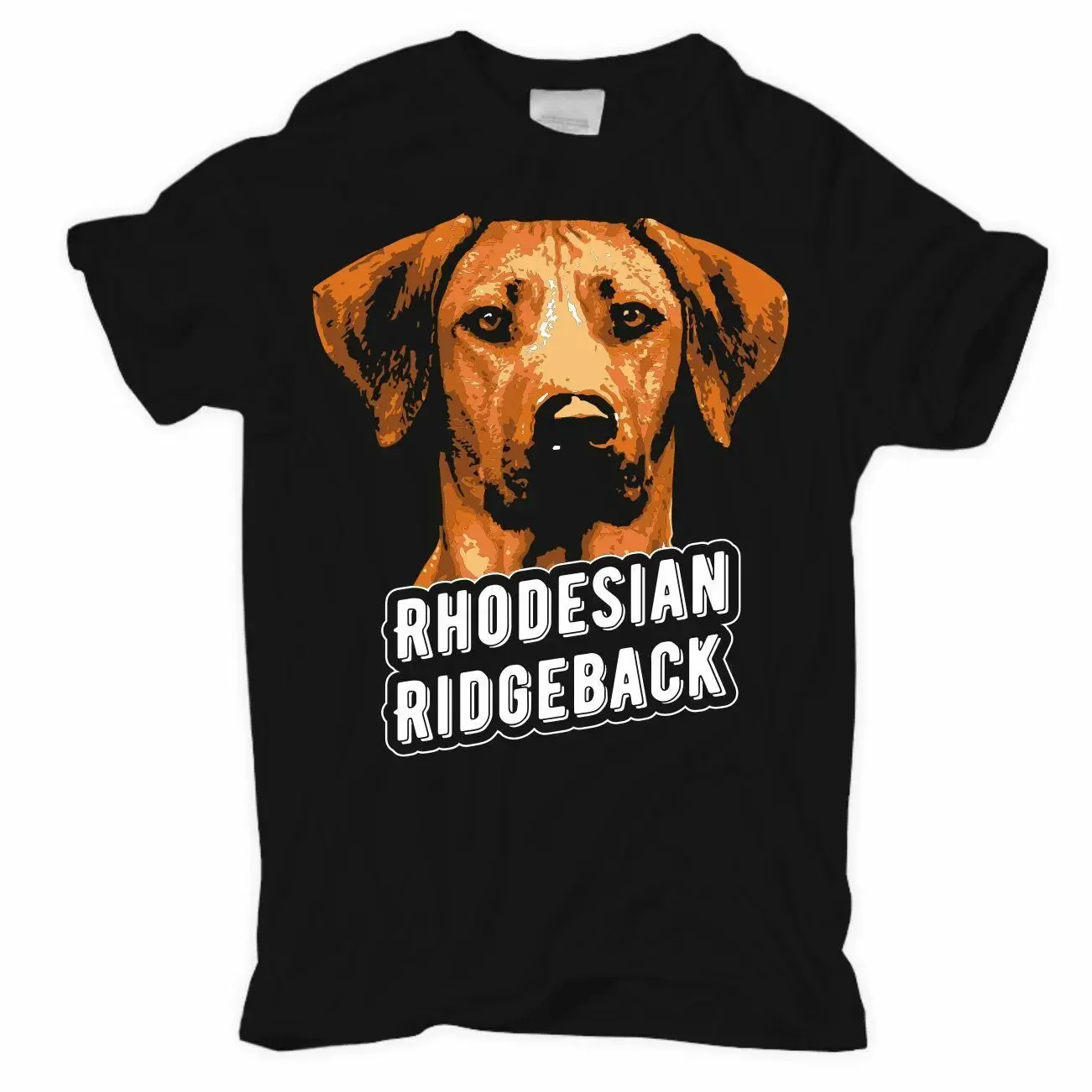 Родезийский риджбек портрет собаки подарок Рождественская футболка новая из 100%