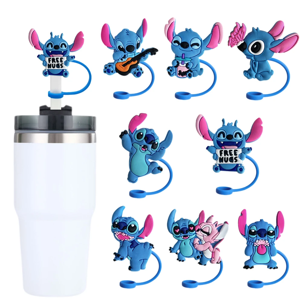 1-8 шт. MINISO соломенная крышка для стежков Disney 10 мм заглушка соломинки напитков