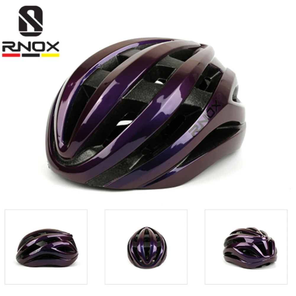 

Шлем велосипедный RNOX для мужчин и женщин, лёгкий шлем из пенополистирола и поликарбоната, для горных велосипедов