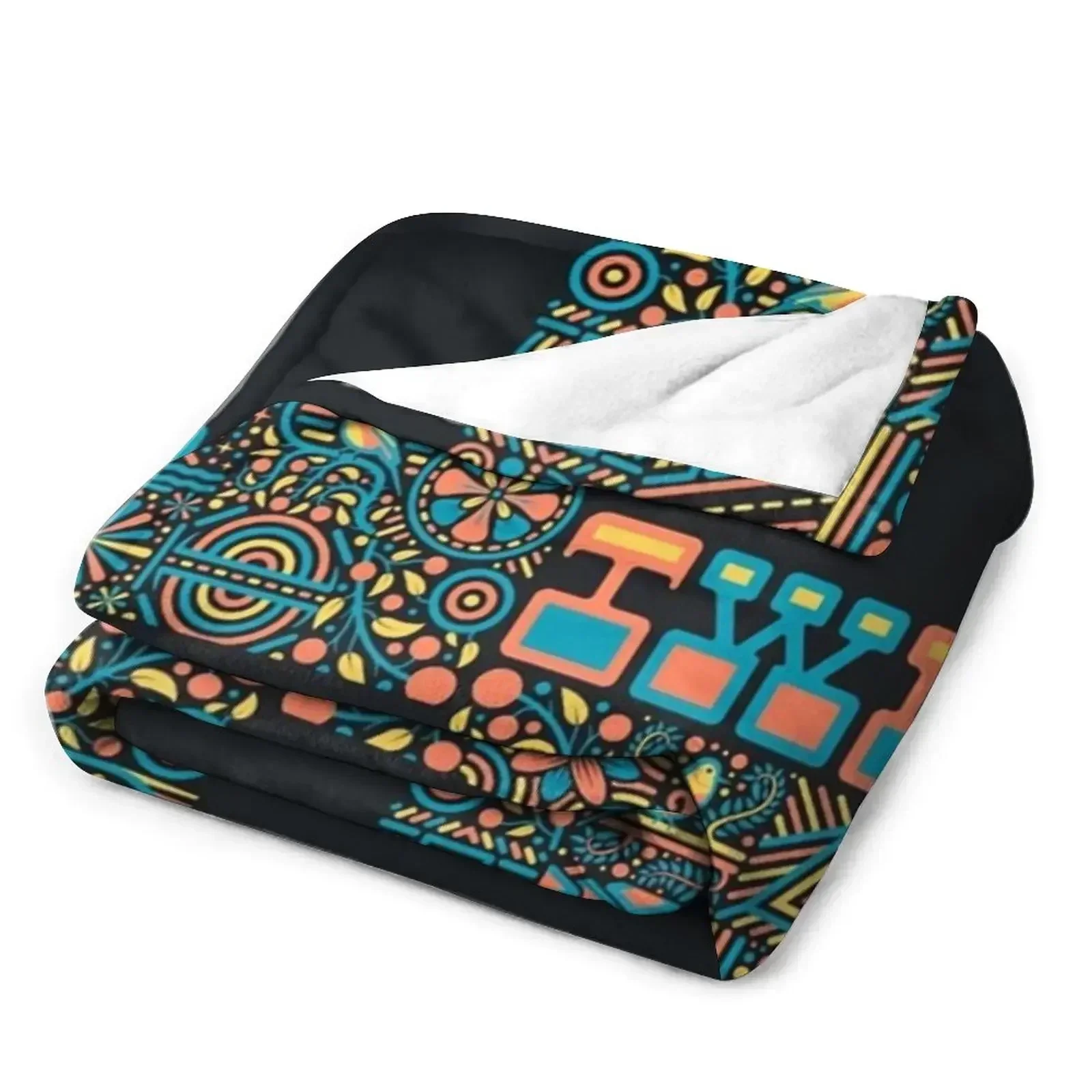 Одеяло Twiddle Одиночные мягкие одеяла