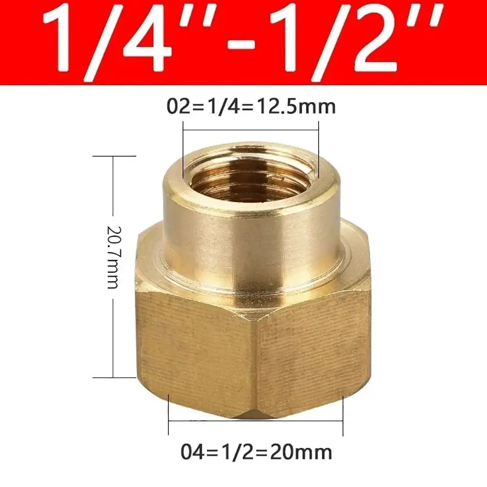 

Шестигранный соединительный фитинг латунный 1/8" 1/4" 3/8" 1/2" 3/4" BSP