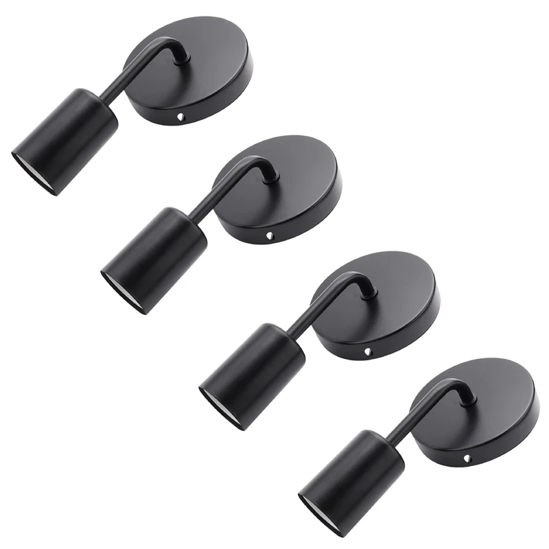 

4х черная старинная железная настенная лампа в стиле лофт, простой американский кантри, Ресторан, Бар, коридор, коридор, проход, настенная ла...