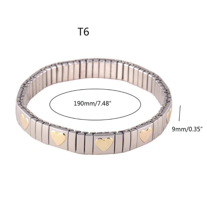Итальянский браслет для женщин на запястье в стиле панк из нержавеющей стали с