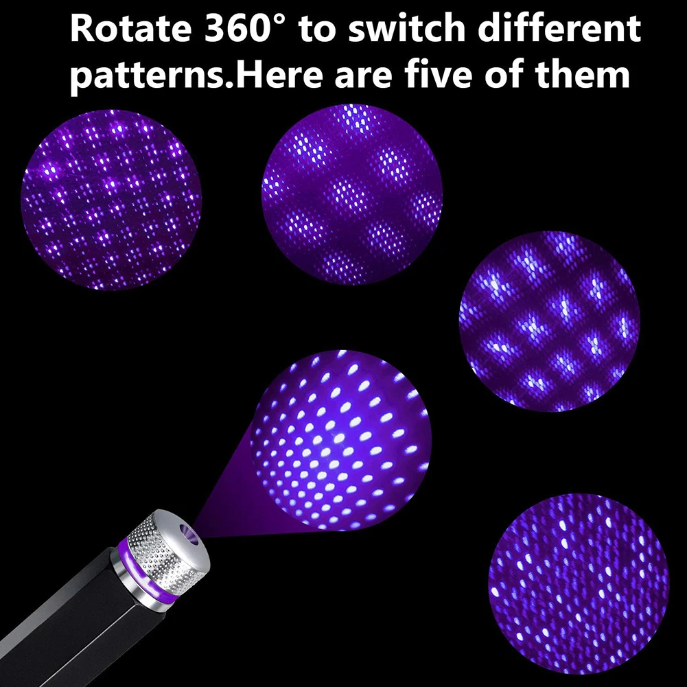 

Romantic LED Car Interior Roof Star Night Lights USB Galaxy Atmosphere Decorative Lamp for Computer Home Ceiling Decoration Ligh