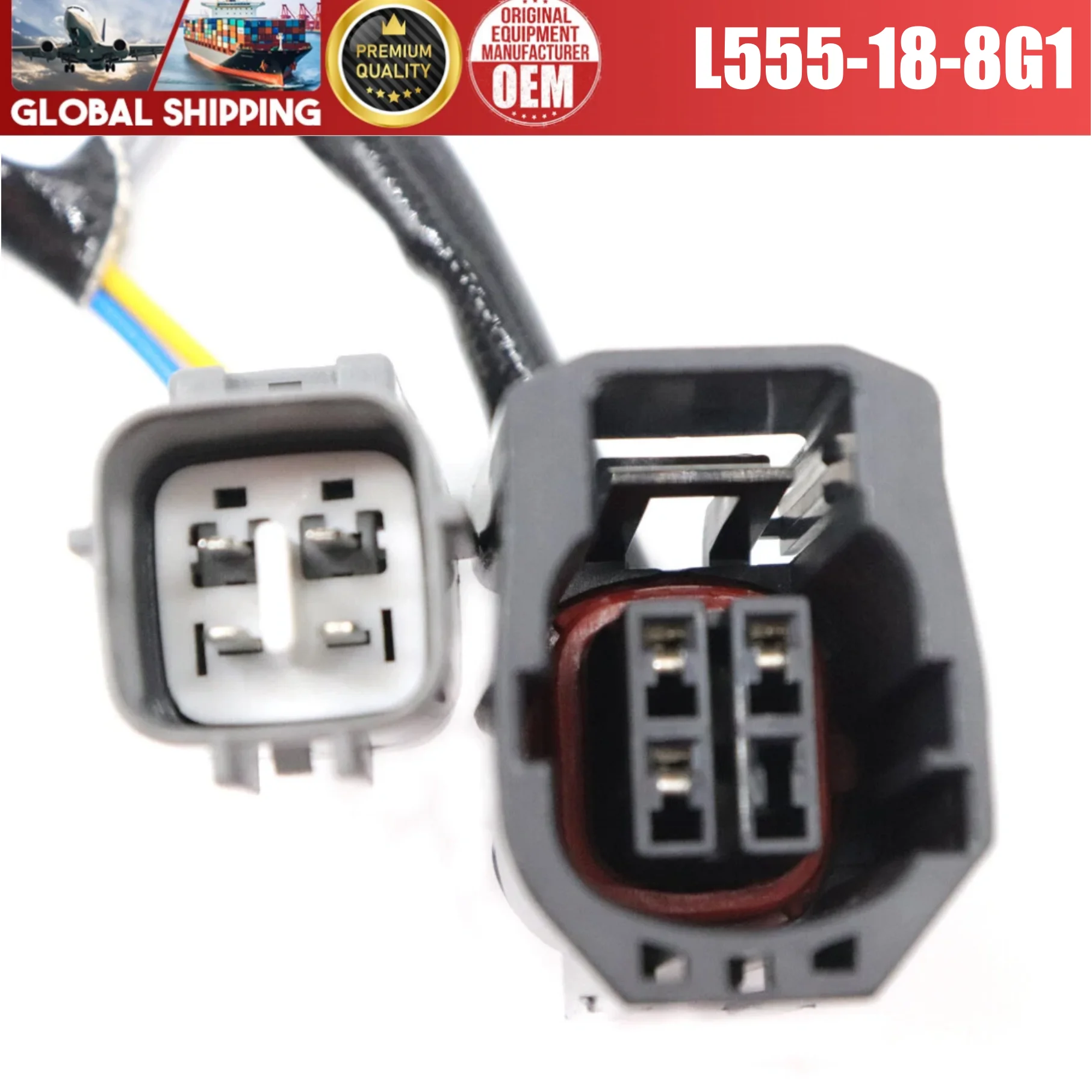 Фото Датчик кислорода (верхний и нижний) L555-18-8G1 L556-18-861 для Mazda CX-7 2.5L 2010-2012 годов выпуска №3