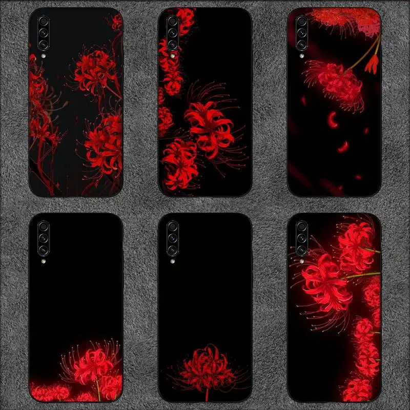 

Higanbana flower Phone Case For Samsung Galaxy A02 A12 A13 A22 A32 A41 A51 A53 A71 A73 Shell