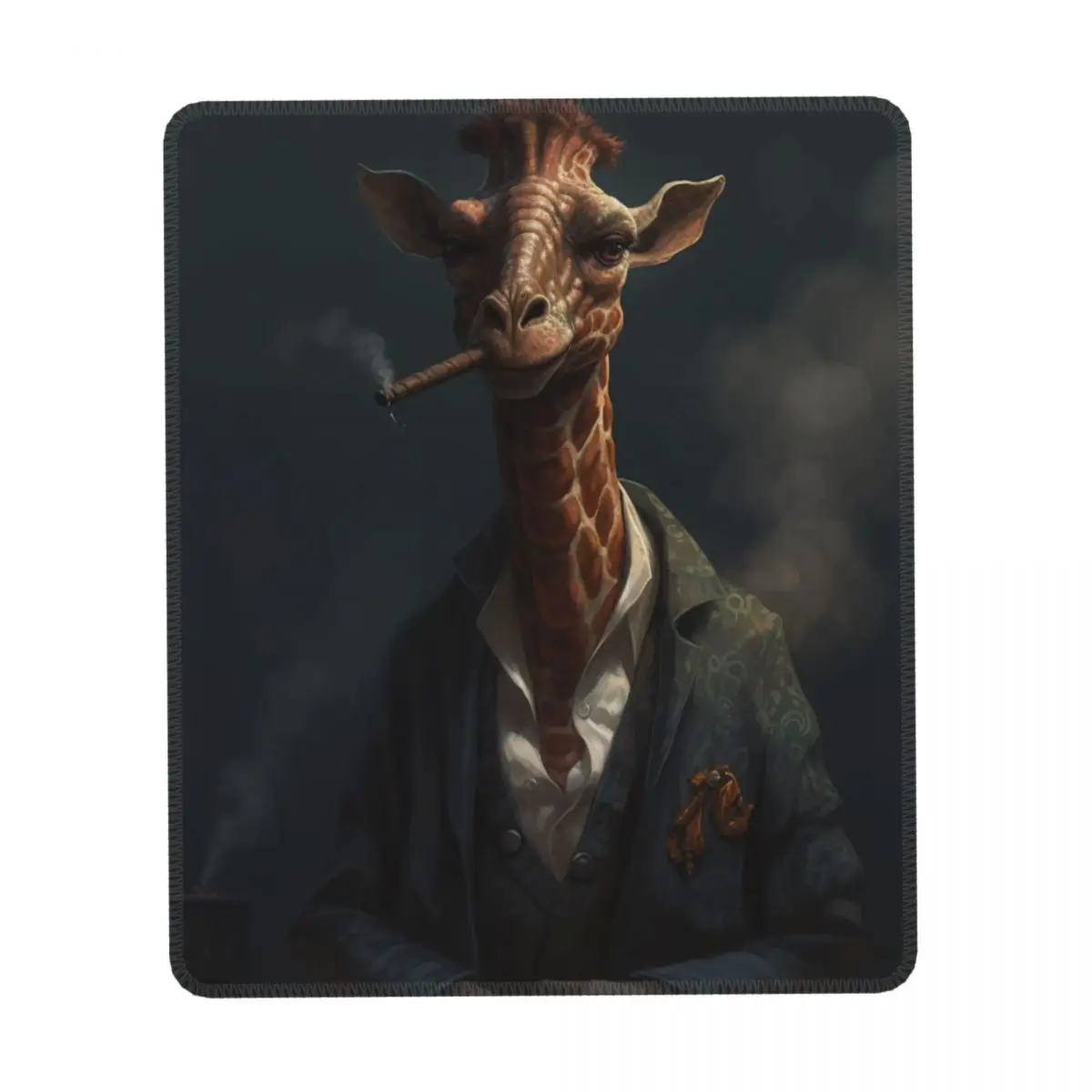 

Giraffe Vertical Print Mouse Pad Godfather Gangster-style Rertro Quality Mousepad Table Anti-Slip Rubber Mouse Pads