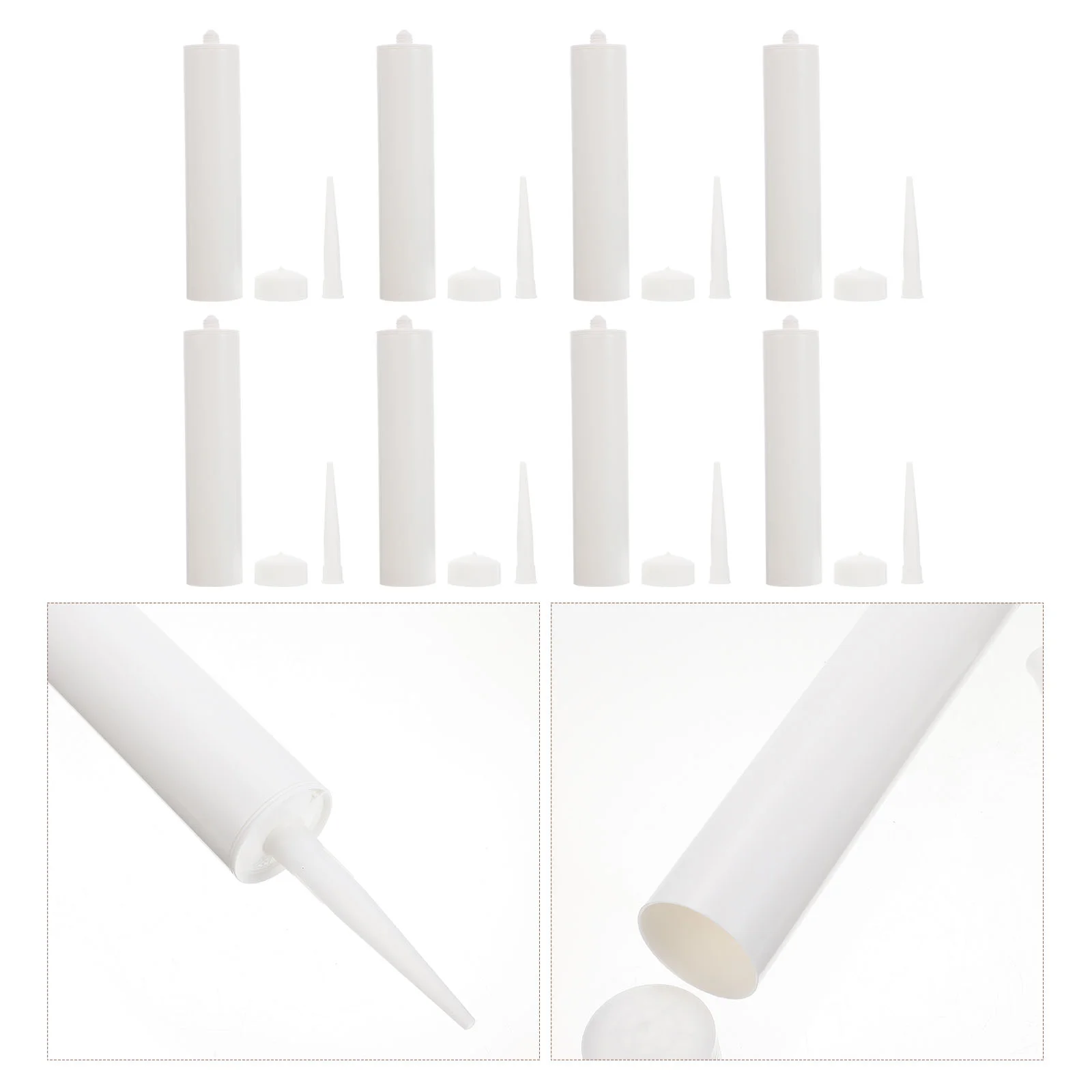 

Silicone Caulk Floating Object Liquid Glue Container Sealant Caulk Tubes Guns Refillable Bottle Caulking