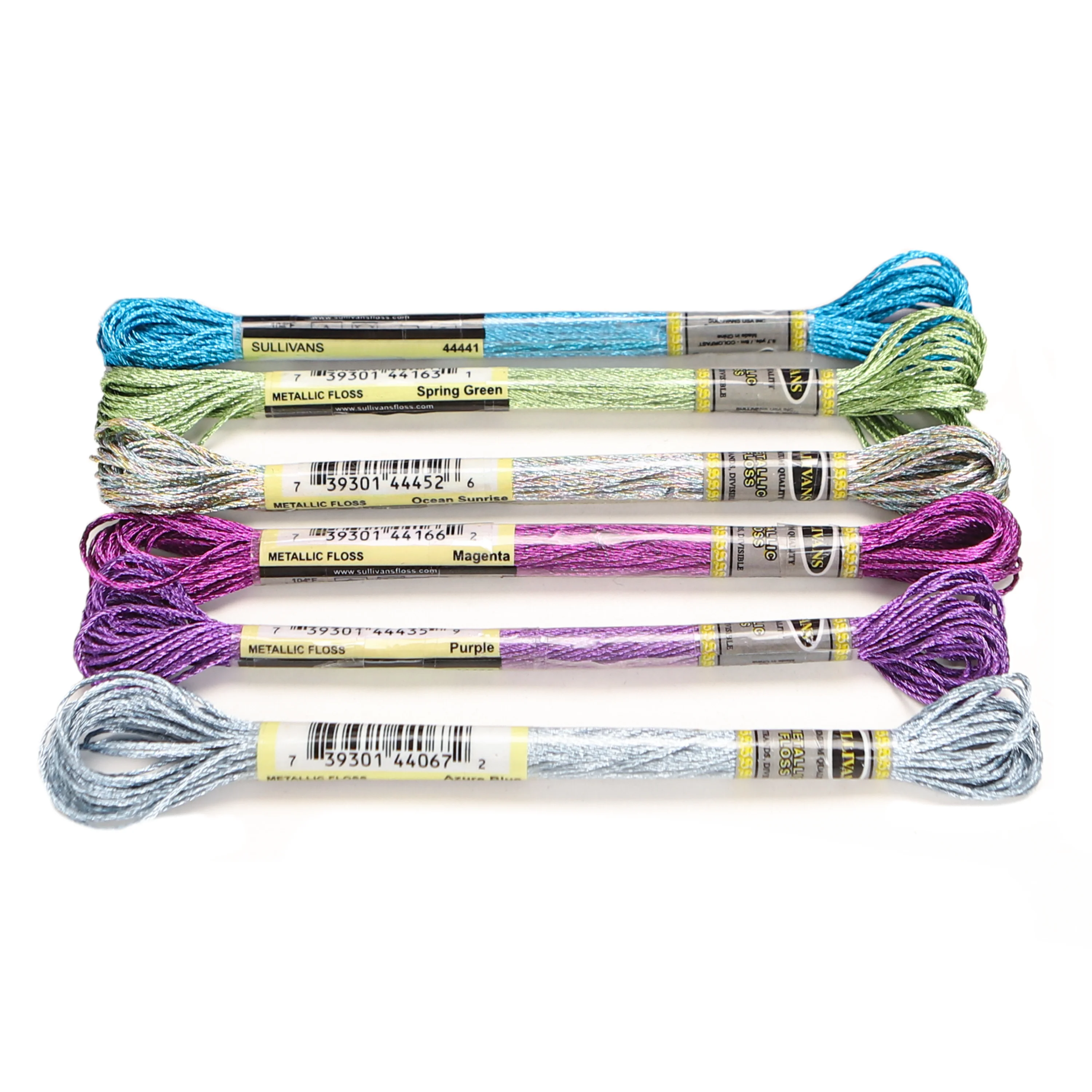 Набор Из 6 Предметов Сверкающая Металлическая Нить Для Вышивания Крестиком