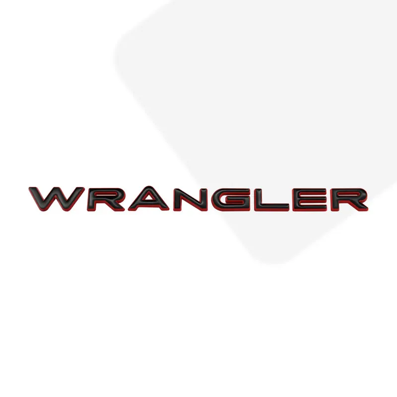 

Автомобильный Стайлинг, хромированная эмблема для Wrangler Patriot Grand Cherokee, задний корпус багажника, передний капот, значок, наклейка, Декор