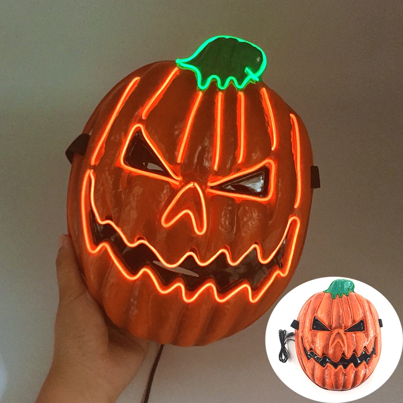 

YEAHUI EL неоновая маска для Хэллоуина