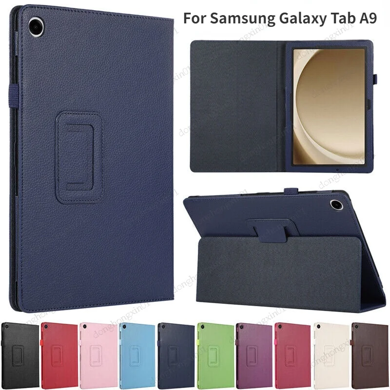 

For Samsung Galaxy Tab A9+ A9 Plus 11inch 2023 Case PU Leather Cover For For Samsung Galaxy Tab A9 8.7 2023 SM-X110 SM-X115
