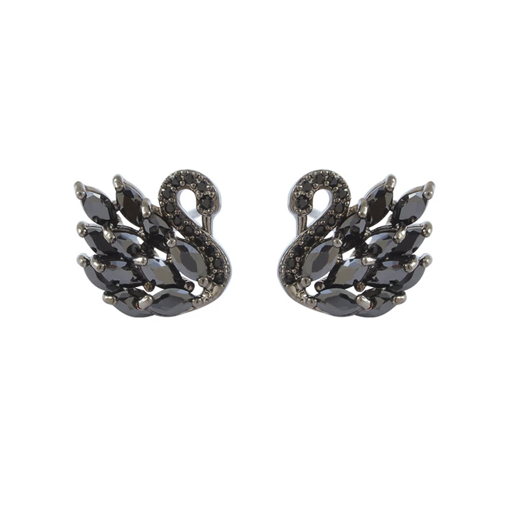 

Новая модная Корейская подвеска в виде лебедя с кристаллами и фианитами